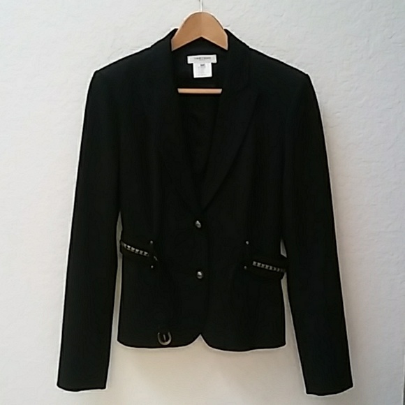 Vintage Vertigo Paris 2 Bronze Button Blazer - Picture 1 of 8